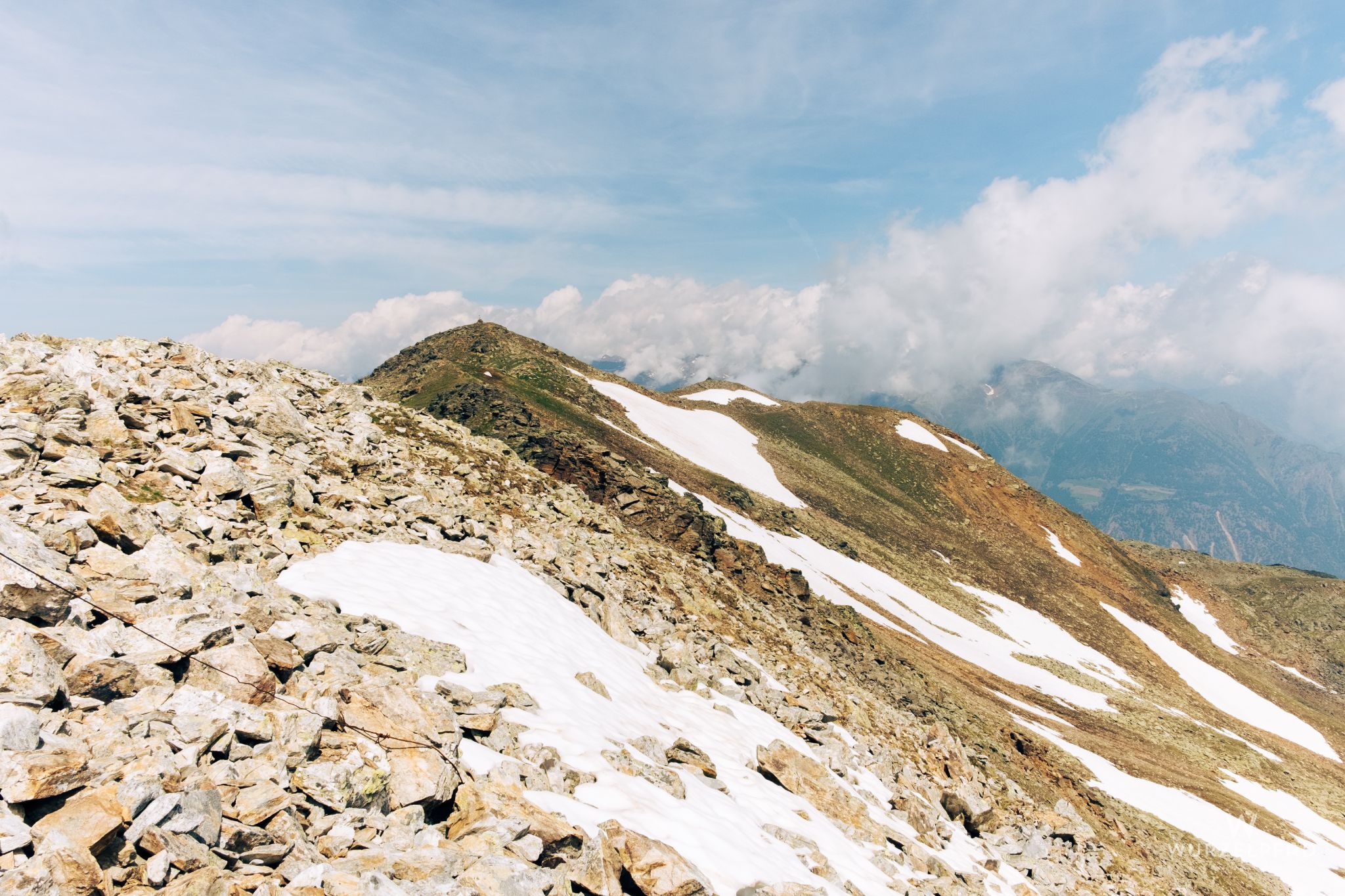 Hauptgipfel des Hohen Dieb